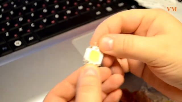 Посылки №119. Китай. 10w светодиоды и зеленый паракорд (aliexpress)