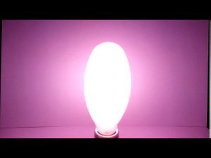 Дуговая ртутная лампа малой мощности от американского PHILIPS. Включение и прогрев.