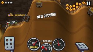 Hill Climb Racing 2 - Mines 16803m Rally Car My New Record GamePlay