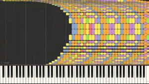Synthesia. Black midi. Tetris Block arts v3 1+ million notes