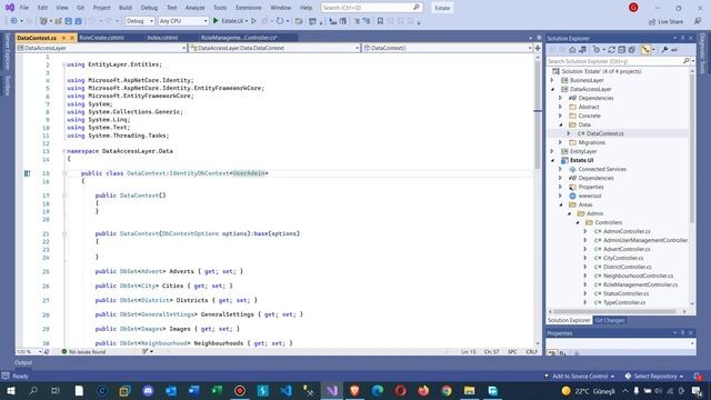 .Net Core 5.0 ile Emlak Sitesi - Admin Paneli Rol Yönetimi Rol Silme