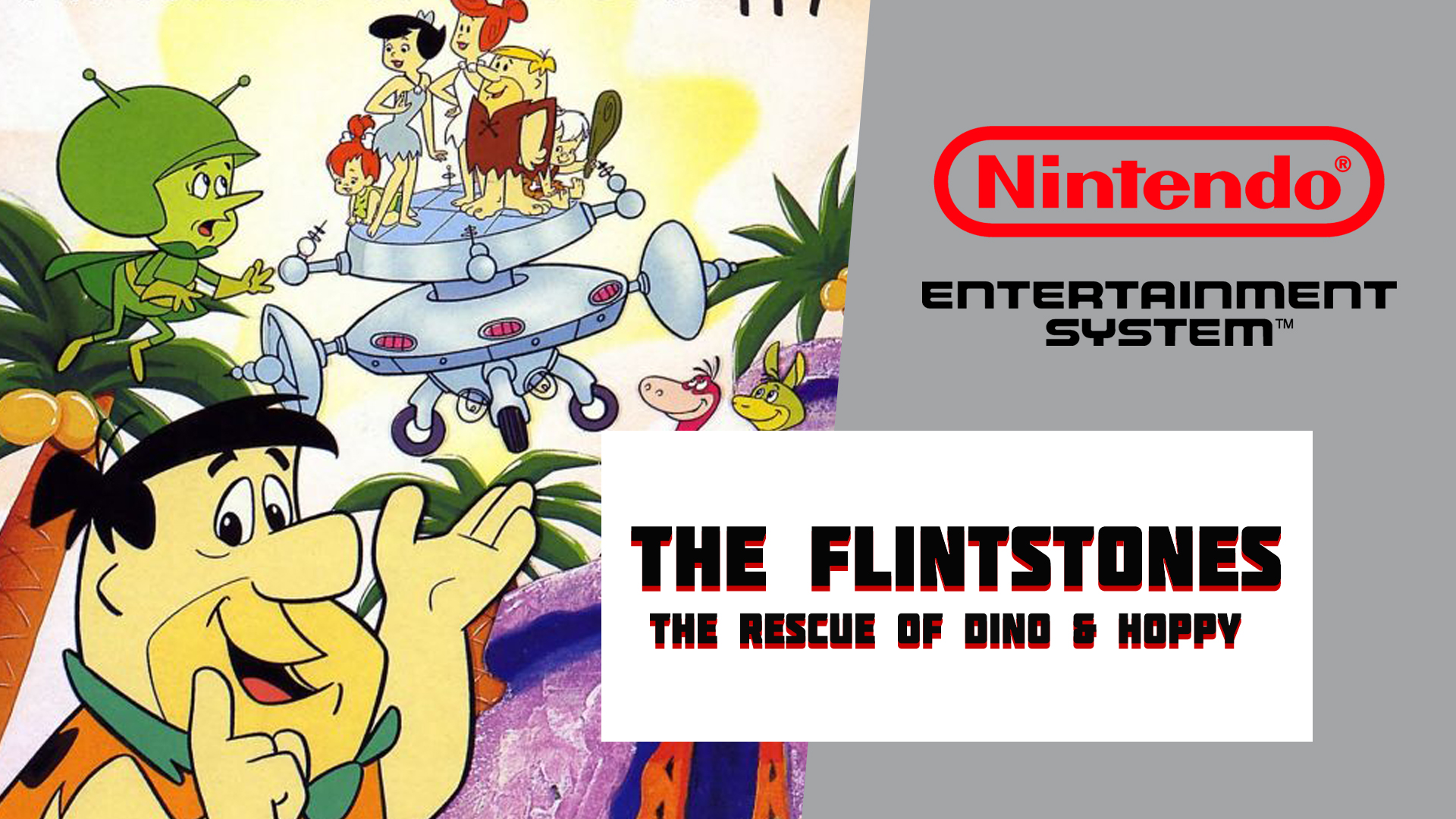 The Flintstones The Rescue of Dino & Hoppy (NES)