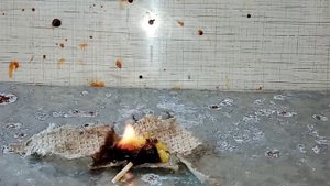 Термическая смесь. Реакция СЕРЫ и НИТРАТА КАЛИЯ. Опыты по химии. Домашние химические эксперименты.