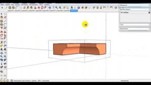 SketchUp/ Резка криволинейных поверхностей 2