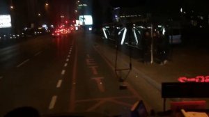 Стамбул. Автобус-экспресс из аэропорта Сабиха Гёкчен до площади Таксим. 26.11.2016, 22:00