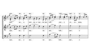 Херувимская песнь, С. Богомолов, 4х-голосная (видео-ноты от ВитаДарес)