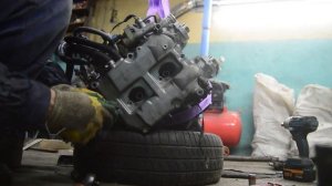 ПОДГОТОВКА К РАЗБОРКЕ ДВИГАТЕЛЯ EJ20X. СНЯЛ НАВЕСНОЕ