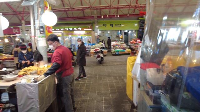 4K Seoul City Tour | Virtual Walking Tour in Seoul Central Market смотреть онлайн