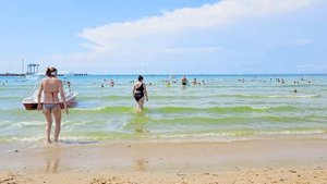 Анапа час моря. Звуки и вид моря для релакса. Видео для Smart телевизоров, смартфонов и планшетов ?