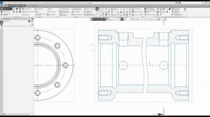 Компас 3D. Уроки - Первые шаги. Шаг 3. Оформление чертежа детали из 3D модели