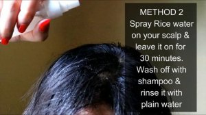 Apply Rice Water Daily & Turn Thin Hair to Thick Hair in 30 Days - Double Hair Growth & Long Hair