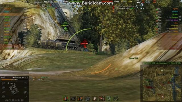 Катаем на Waffenträger auf Pz. IV смотреть онлайн