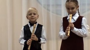 Zhivitskaya Uliana. December 2007. Pushechnikov I. Duet for two flutes