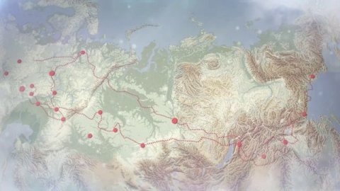 карта России