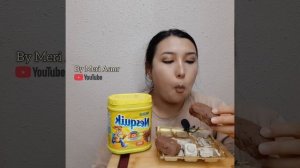 asmr eating | great sound ?| snack with chocolate waffle | асмр Хрустящие шоколадные вафли