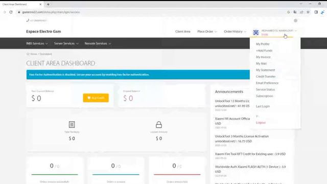 how to create acount and buy credit global unlocker from gseelctro22.com