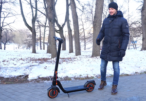 Электросамокат на любое время года, Yamato Autoskate Pro. Обзор и тест модели.