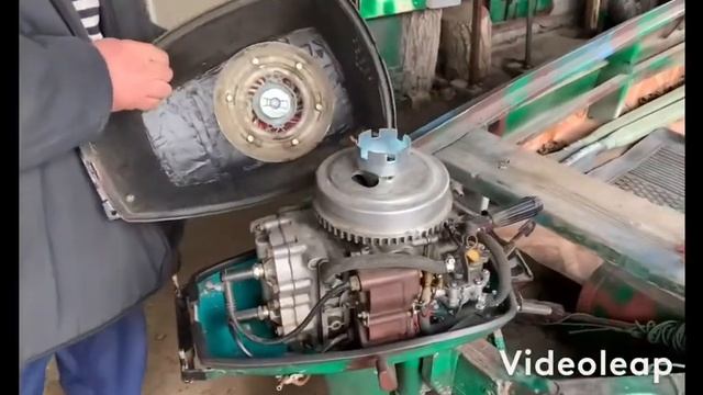 Стартер на Ветерок 8, доработка ручки газа. смотреть онлайн