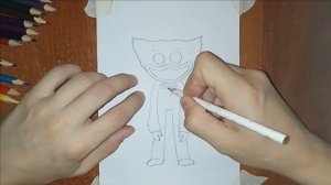 Рисуем вместе  Хаги-Ваги