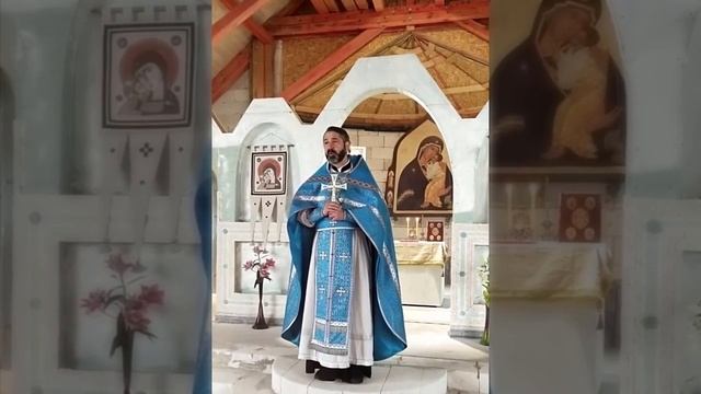 О призвании апостолов и призвании нашем. Проповедь настоятеля прот. Михаила на Литургии 10.10.2021г смотреть онлайн