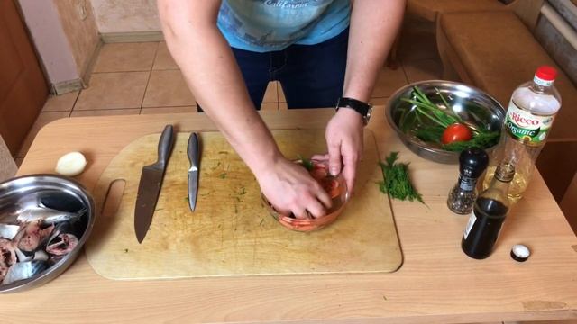 Вкуснейшая скумбрия проверяю сколько времени нужно для маринада!