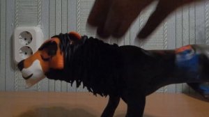 Шрам из Король Лев 1994 из пластилина