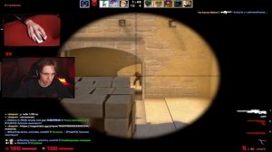 Сыграл на МЫШКЕ с ЧИТАМИ Внутри (CS:GO)