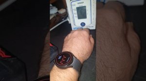 galaxy watch 4 измерение давления, сравнение с тонометром AMRON.