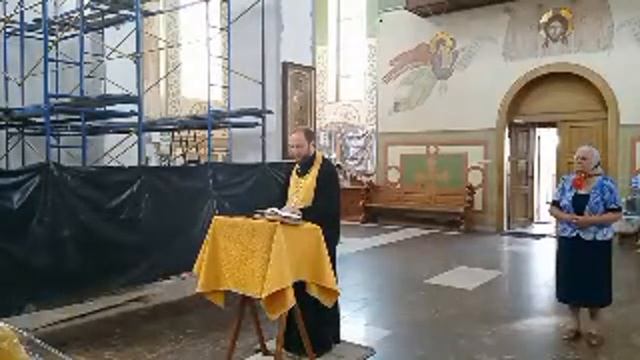 ☦️ 27.07.23 Молебен о здравии со чтением акафиста прп. Антонию Печерскому. смотреть онлайн