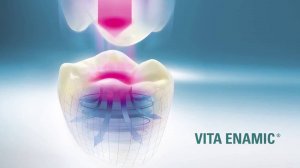 Индивидуализация реставраций из VITA ENAMIC светоотверждаемыми композитами VITA VM LC flow.