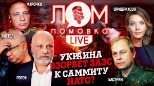 Какие провокации готовит Украина к саммиту НАТО?/Ломовка Live выпуск 25