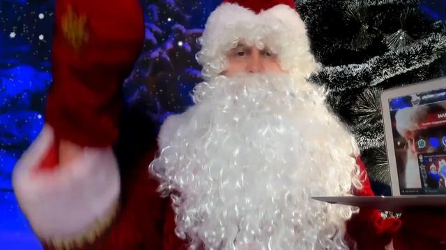 Новогоднее онлайн поздравление деда Мороза 2022 | Почта деда Мороза смотреть онлайн