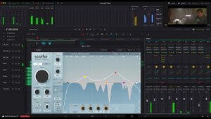 DaVinci Resolve 19 FAIRLIGHT частотный Side Chain для внешних плагинов