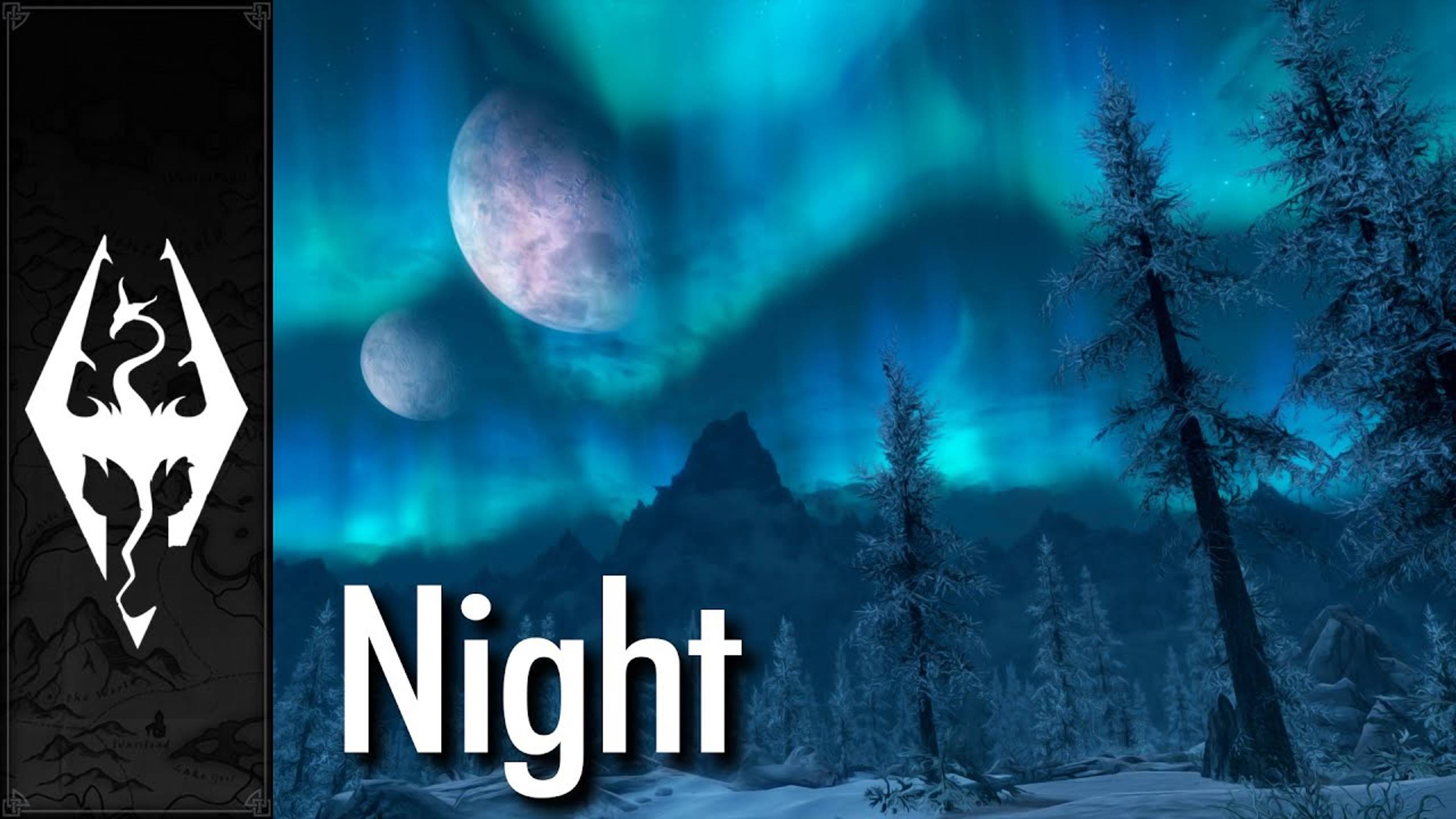 Скайрим – музыка и атмосфера (Skyrim – Night music)