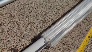 Флагшток телескопический длинной 6 м. из алюминия с вращающим  замком