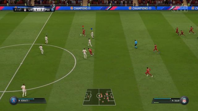 LIVERPOOL vs PSG ⚽️ PSG Epic Comeback and Offensive Defeat 🔥🔥🔥 FIFA Gameplay | ЛИВЕРПУЛЬ - ПСЖ