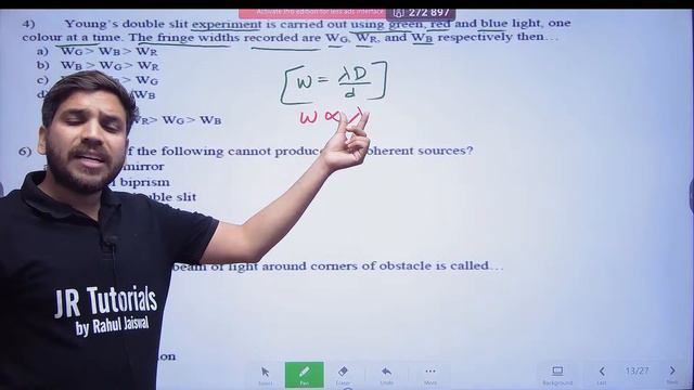 12th Physics Most Important MCQs Questions for Board Exam 2024 | @JRTutorials