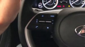 Кнопка круиз-контроля и ограничителя скорости на Hyundai Creta 2021-