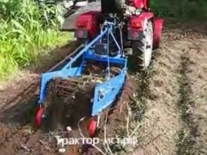 Картофелекопалка транспортерная для трактора