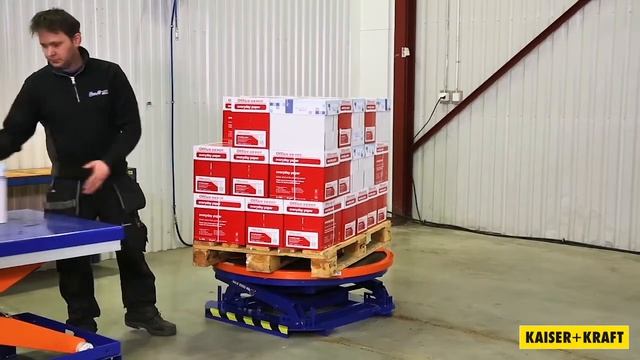KAISER+KRAFT представляет: Edmolift – Поворотный подъемный стол смотреть онлайн