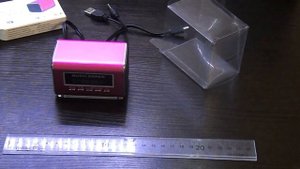 Портативный mp3 плеер - колонка c AliExpress