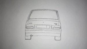 КАК НАРИСОВАТЬ МАШИНУ ВАЗ 2114