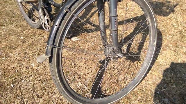 Велосипед Kalkhoff, на котором я езжу