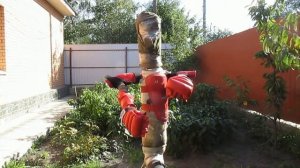 Тренажер для боевых искусств "Железный человек".