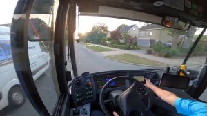 Syntus Twente - Lijn 60   Oldenzaal Station - De Thij | Dutch Bus driver POV