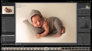 Обработка белого тканевого фона в Lightroom . Обработка фотографий новорожденных