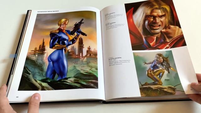 Обзор артбука: «Титаны» Бориса Вальехо и Джули Белл смотреть онлайн