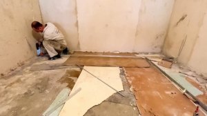 Маяки для стяжки пола из UD профиля для гипсокартона