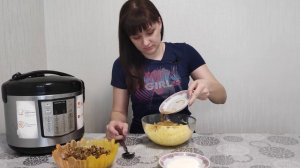 Постное меню : картофельная запеканка в мультиварке.