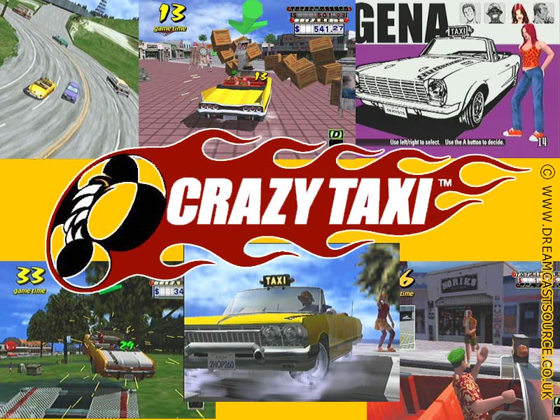 Прохождение игры  Crazy Taxi  Sega Dreamcast
